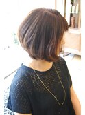 やさしい膨らみのあるやわらかいボブです。【BELL桜新町/用賀】