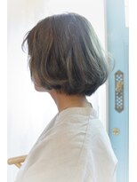 サロンボンジュール(salon Bonjour)&nbsp;＊*Bonjour! *＊大人ラフの抜け感可愛い☆小顔ショートボブ