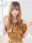 シースルーバング柔艶ロング