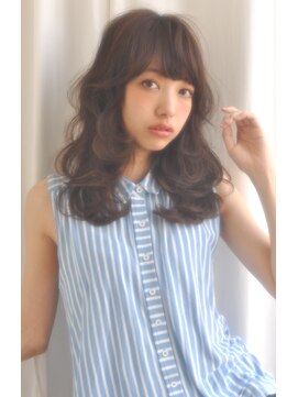 クラン(clan) 【clan】大人可愛いアンニュイシースルーロング