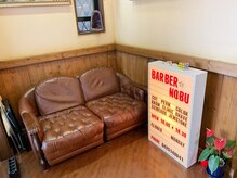 バーバーノブ(BARBER Nobu)の雰囲気(アメリカンな雰囲気★お洒落理容室をお探しの男性は是非★★)