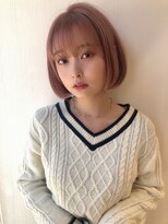 ビューイースト 亀戸 錦糸町(VIEW EAST)&nbsp;大人かわいい/ピンクアッシュ/ストレートボブ