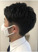 〈Chainon.〉ビジネス◎ツーブロックショート