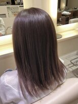 ルー(loup)&nbsp;ピンクブラウン/髪質改善/モーブカラー/トリートメント/天神