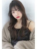 プライズ 池袋店(prize)&nbsp;グレーベージュフェザーバングビターショコラ383