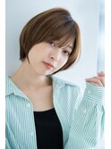 【Rire-リル銀座-】大人のハンサムショートボブ☆