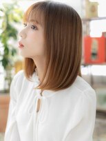 カバーヘア ブリス 志木南口駅前店(COVER HAIR bliss) インナーカラー外国人風シースルーバングa志木20代30代40代