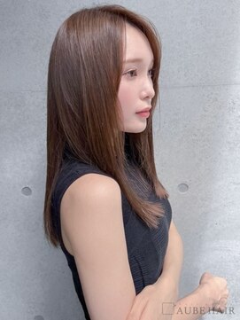 オーブ ヘアー ステラ 筑紫野店(AUBE HAIR stella) 自然な仕上がり柔らかストレート