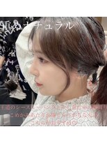 ビューティーコネクション ギンザ ヘアーサロン(Beauty Connection Ginza Hair salon) 【赤川敬一】20代30代40代◎韓国式小顔レイヤーシースルーバング