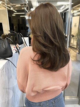 アリュウル 表参道(ALLURE) 大人韓国美人ワンカールレイヤーカットデジタルパーマ千葉