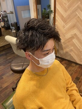 ラヴィレッジ(Lavillage) ツイストスパイラル波巻きパーマ/髪質改善