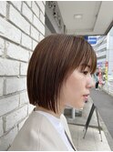 20代大人かわいいぷつっとボブ♪