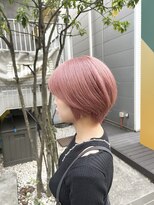 イヴ 原宿(I've)&nbsp;ショートヘア×ピンクベージュ【原宿/i've】tomoya