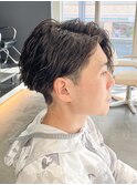 ツイストスパイラルパーマ ツイスパ かきあげヘア