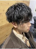 波巻きパーマ/メンズカット/波巻きスパイラルパーマ/メンズ