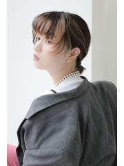 こなれ感ヘアアレンジ/簡単ヘアアレンジ/インナーカラー