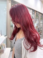 ヘアーワークス ボナ(HAIR WORKS bona.)&nbsp;大胆ヘアカラー 髪質改善Tr＋ブリーチオンカラー#9