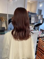 キャンバス バイ ネオリーブ 横浜西口(Canvas by neo.)&nbsp;ブラウンカラー まろやかカラー 艶髪 ミディアム