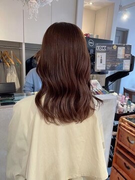 キャンバス バイ ネオリーブ 横浜西口(Canvas by neo.) ブラウンカラー まろやかカラー 艶髪 ミディアム