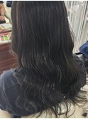 大人可愛い20代30代40代 ハイライト ダークバイオレット 艶感◎