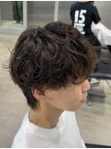 シャドウパーマスパイラルパーマニュアンスパーマメンズカット
