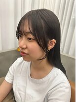 山野愛子美容室 銀座店&nbsp;韓国×レイヤーカット×秋色（マロンブラウン）