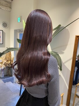 ロカ(roka) ブリーチなし／ピンクブラウン