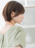 ダークアッシュ耳かけ伸ばしかけマッシュTb10上尾20代30代40代