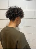 スペインカールメンズカット/ツイスト/スパイラル