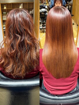 パーマ落としラボ ジェノバイアピッシュ(JENO by apish) パーマ失敗してしまっても諦めないで!【パーマお直し】