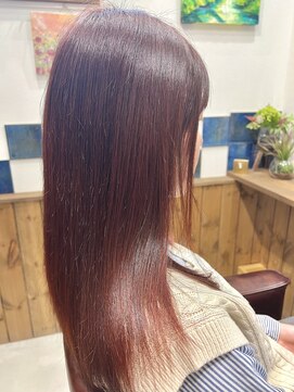 ベコホーム(BE CO HOME) ほんのりピンクの艶サラスタイル♪