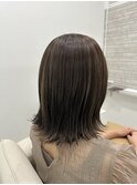 【白髪ぼかしハイライト】