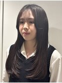 韓国風レイヤーカット/レイヤーカット/ロングレイヤー