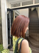 アンプレヴーアジュテ(Impre'vu ajoute)&nbsp;オレンジ強めのフレッシュスタイル