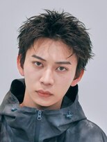 エリマ 横浜西口(elima) 横浜西口スパイキーショートビジネスヘアフェザーショートパーマ