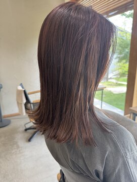 ヘアールームフルール(Hair room Fleur) ピンクブラウン