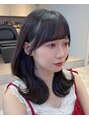 アフロート 大阪(AFLOAT)&nbsp;流し前髪パーマ［前髪パーマ/流し前髪/似合わせ］