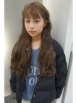 ソル 栄矢場町(SOL) ブリーチなしダブルカラー　モーブブラウン