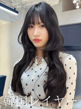 アミー 池袋(Ammy) himeri/ミインパーマ/コテ巻き風パーマ/レイヤーカット/池袋