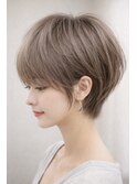 30代40代50代◎絶壁解消/白髪ぼかし/大人ショートボブ【Nyne】