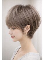 ナイン バイ アソビ 銀座(Nyne by asobi)&nbsp;30代40代50代◎絶壁解消/白髪ぼかし/大人ショートボブ【Nyne】