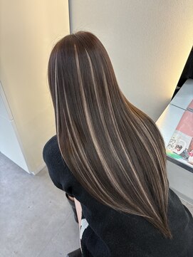 リエンスクレア(RIENS xrea) 髪質改善×エクステハイライト