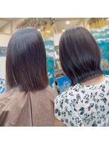 ラニハナクドウ(lanihana.kudo)&nbsp;+＊～グレージュ＆ストレート施術～＊+