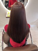 シオ ヘアー デザイン(Sio. hair design) wine red