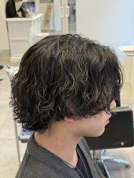 オーシャントーキョー 仙台(OCEAN TOKYO) 波巻きツイストスパイラルツーブロック刈り上げメンズパーマ