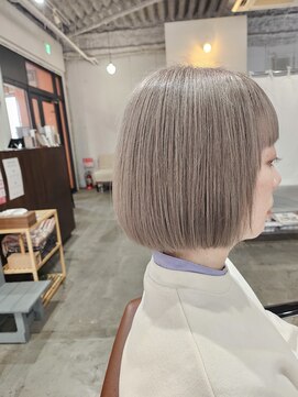 アオゾラヘアーカミノウラ(AOZORA HAIR kaminoura) グレージュ☆