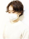 【morio成増/玉井】マッシュショート　パーマ
