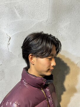 ニアウ 高崎店(Niau) 刈り上げセンターパート/波巻きツイストスパイラル/高崎