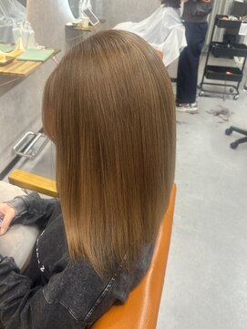 ミライバイスタイルジャパン 南風原店(mirai by sty japan) 髪質改善トリートメント　ダブルカラー