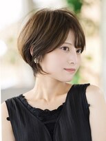 ロビー 青山(ROBBY)&nbsp;ショートボブ/前髪あり/大人ショート/30代/40代/50代
